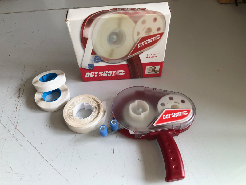 Dot Shot Pro Gun, červená aplikační pistole